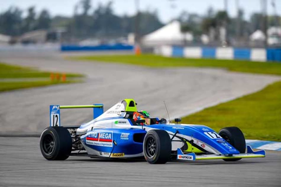 Kiko Porto garante primeira fila em Sebring pela F4 norte-americana