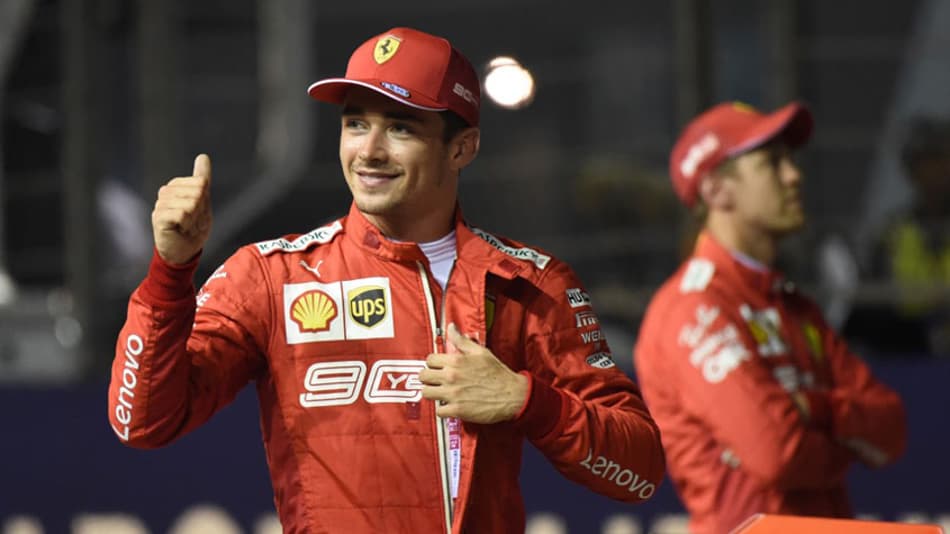 Ferrari cogitou troca de posições entre Vettel e Leclerc em Singapura