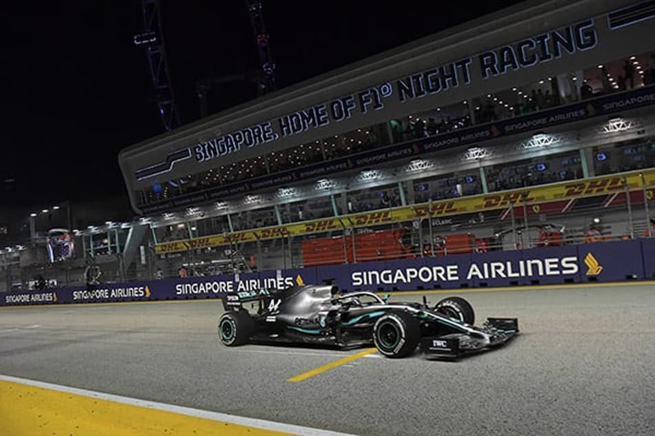 Hamilton iguala recorde de Schumacher no GP de Singapura