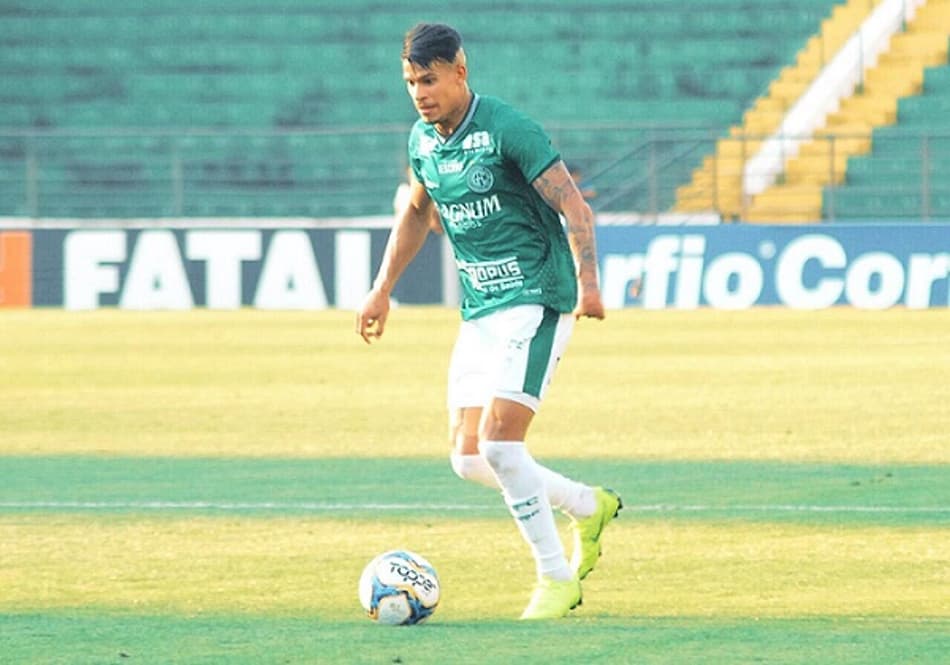 Lateral do Guarani comemora boa fase: ‘Feliz pelo momento’