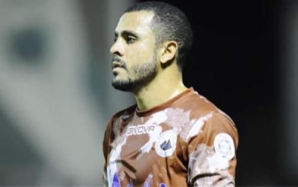 Diego Miranda celebra seu primeiro gol na Arábia Saudita