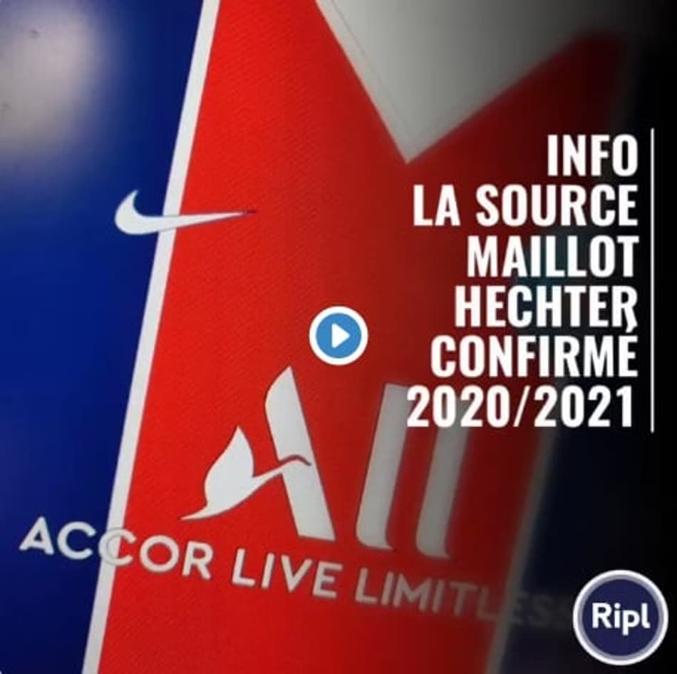 Paris Saint-Germain terá retorno de modelo histórico para camisa titular de 2020/2021