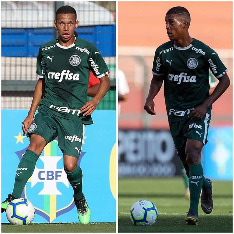 Dupla do Palmeiras celebra título da Copa do Brasil sub-17: 'Dedicação'