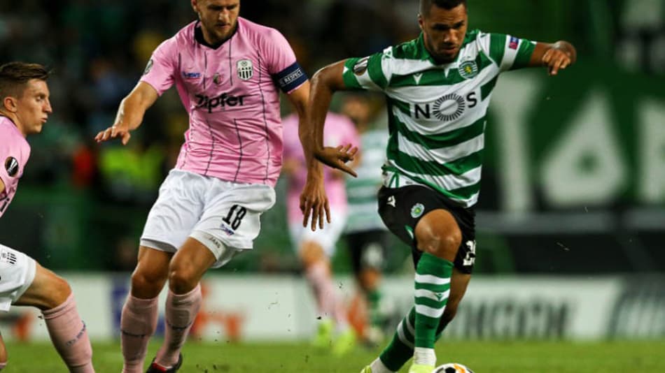 Com gol e assistência, Luiz Phellype brilha pelo Sporting na Liga Europa