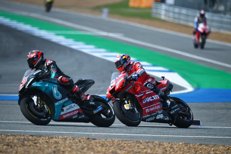 MOTOGP: Quartararo supera Vinales e lidera treinos na Tailândia