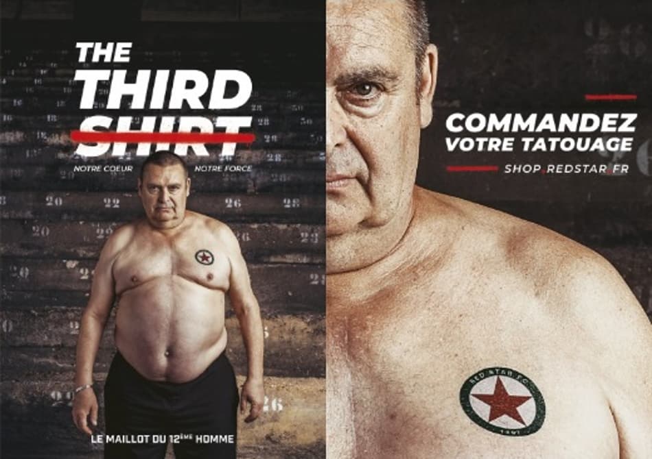 Clube que já foi o maior de Paris, Red Star 'cutuca' moda das camisas 3 em campanha