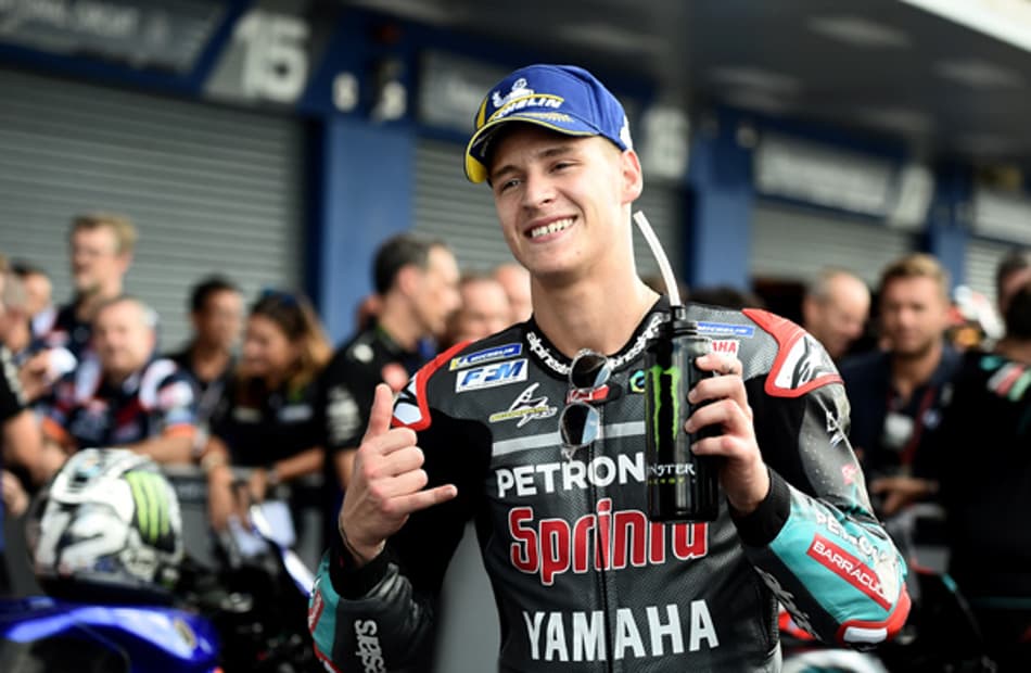 MOTOGP: Quartararo conquista pole da MotoGP na Tailândia, Marquez e Rossi caem