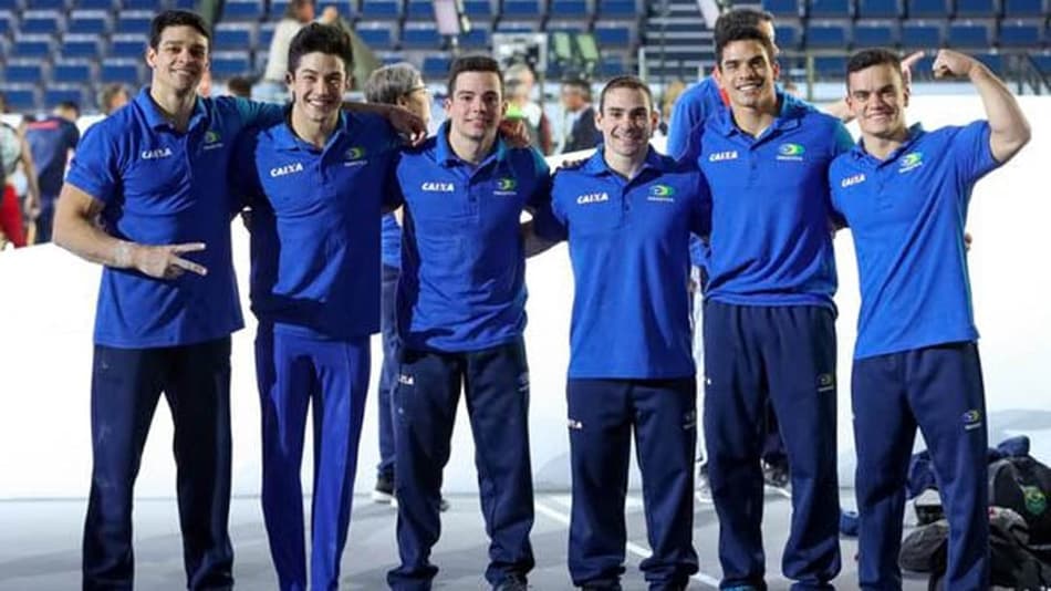 Brasileiros ficam a um passo da vaga olímpica por equipes na ginástica