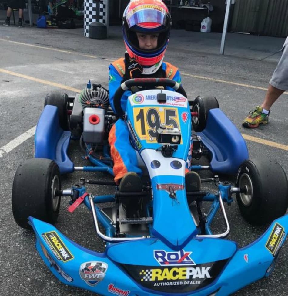 Kart: Enzo Vidmontiene conquista dois pódios em penúltima etapa da Orlando Cup nos EUA