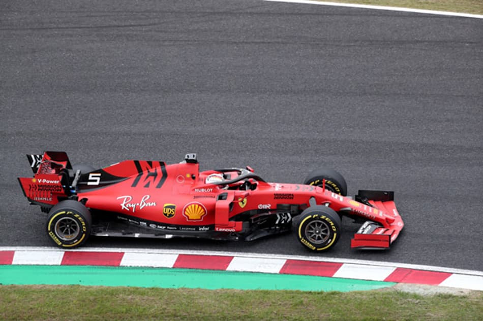 F1: Vettel não está preocupado com déficit para a Mercedes