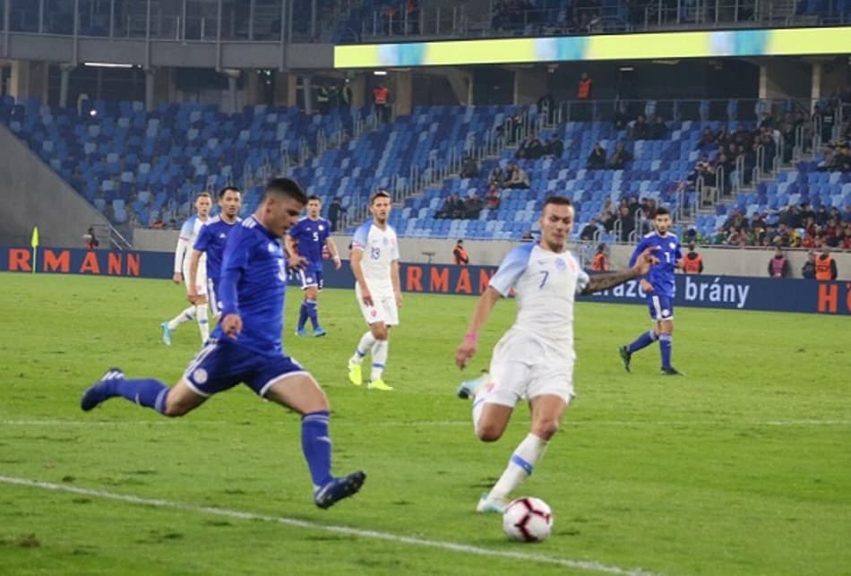 Paraguai busca empate nos minutos finais com a Eslováquia