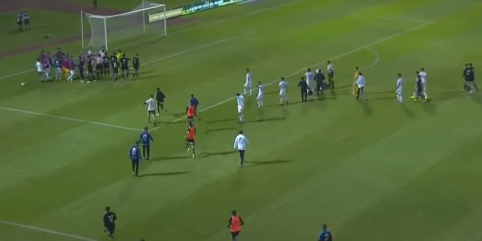 No Sub-23, México x Argentina terminou com confusão generalizada