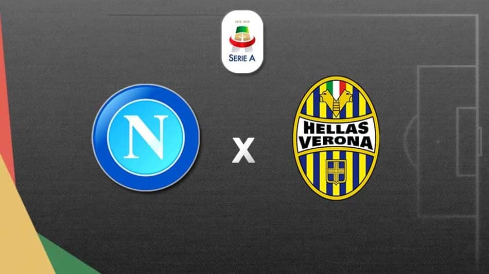 Montagem Napoli x Hellas Verona