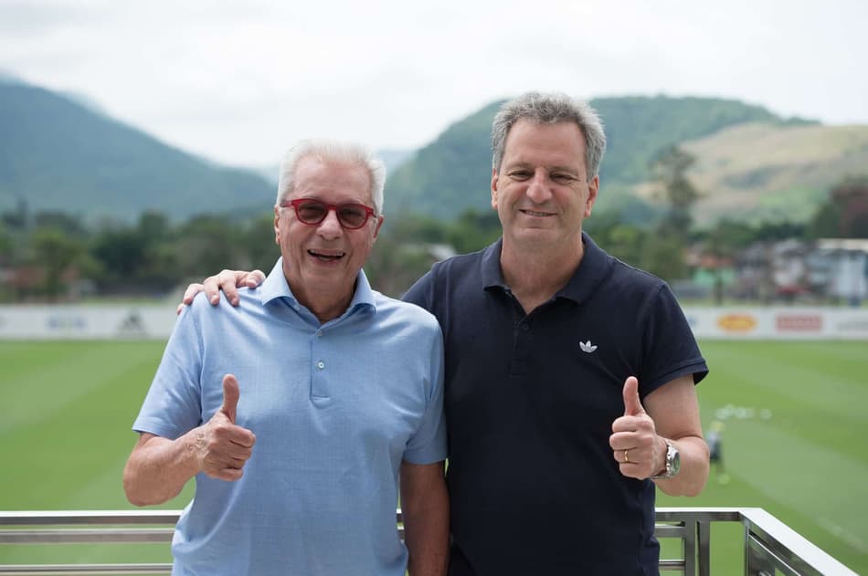 Márcio Braga e Rodolfo Landim