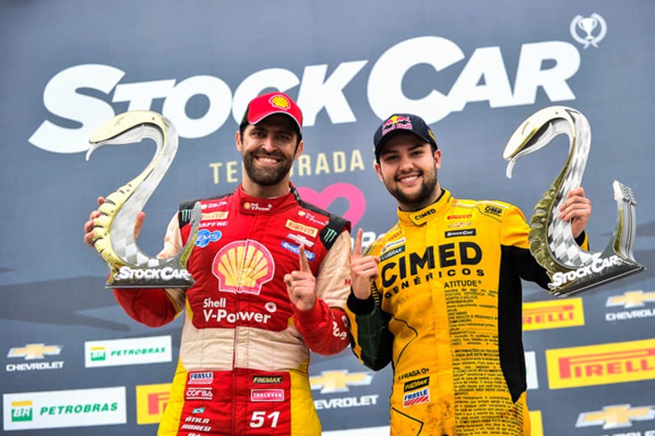 Átila e Fraga vencem em Cascavel; Serra e Ricardinho empatam na liderança da Stock Car