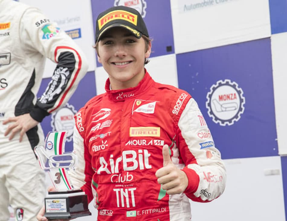 Com 13 pódios no ano, Enzo Fittipaldi conquista vice-campeonato da F3 Regional Europeia