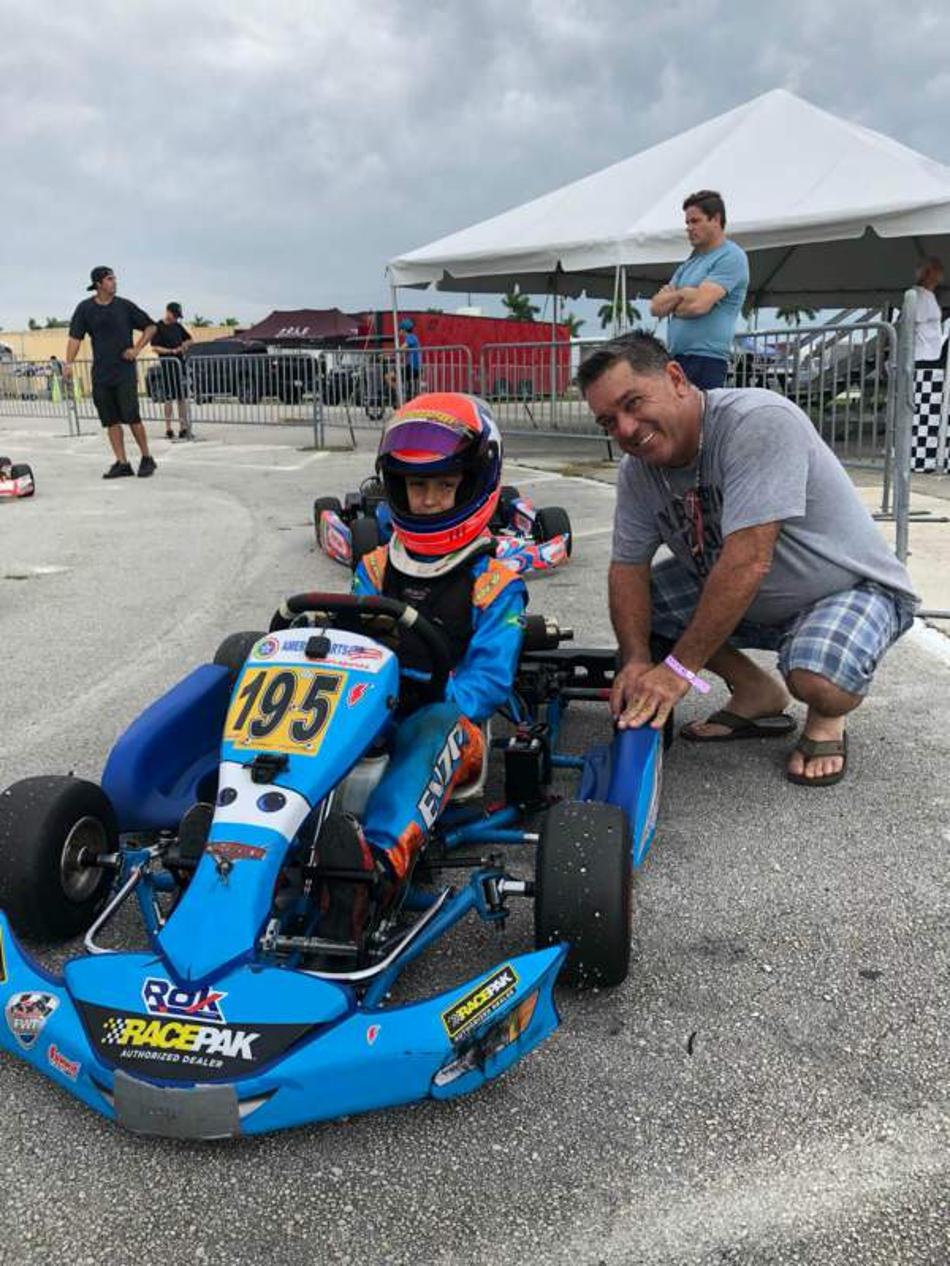 Em final de semana inspirado, Enzo Vidmontiene conquista pole e 2 vitórias em Miami