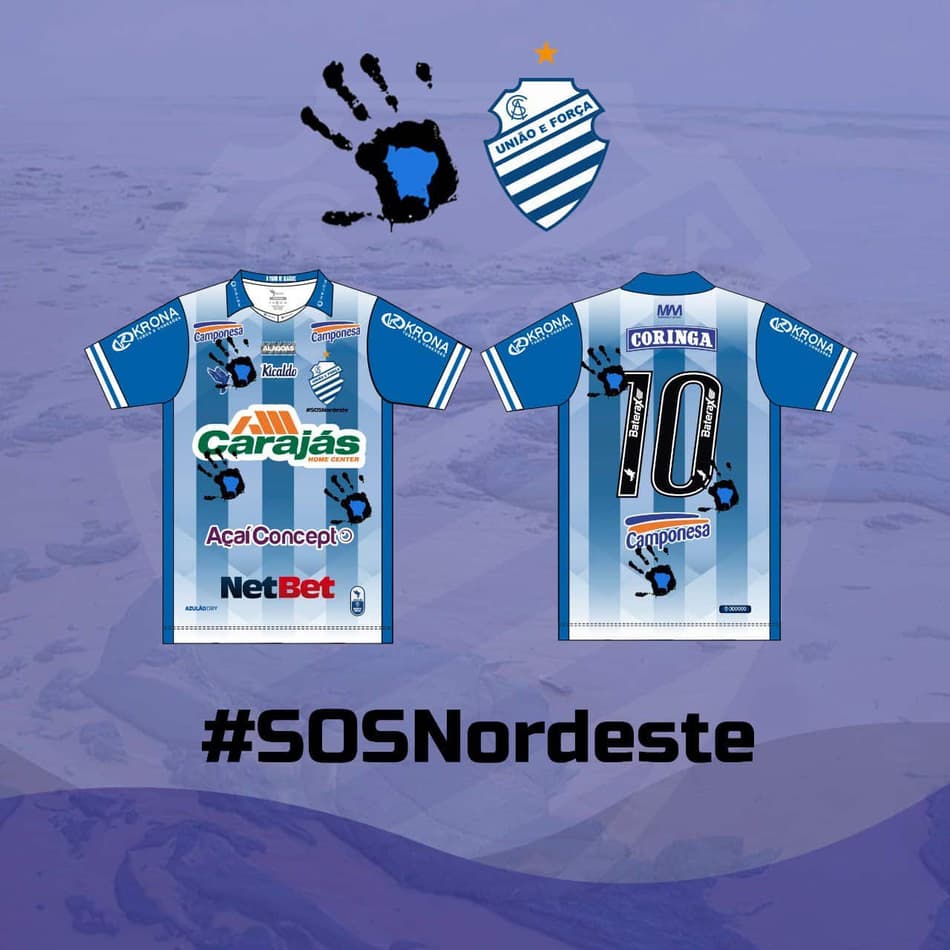 CSA colocará 'óleo' e 'mãos que estão limpando as praias' em camisa de jogo