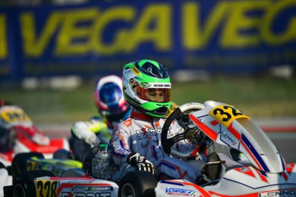 Matheus Ferreira disputa o WSK Open Cup na Itália