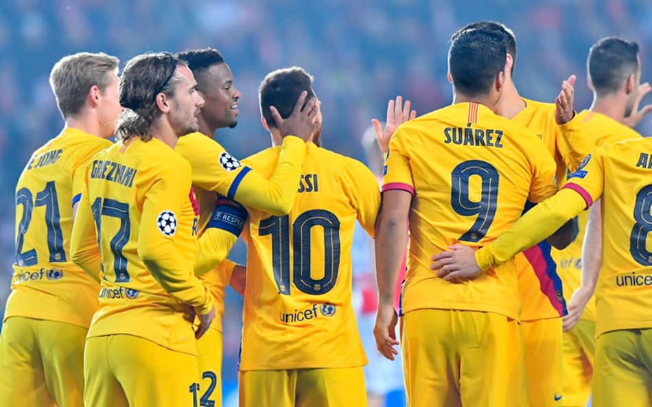 Ter Stegen salva, Barça sofre mas vence o Slavia Praga fora de casa