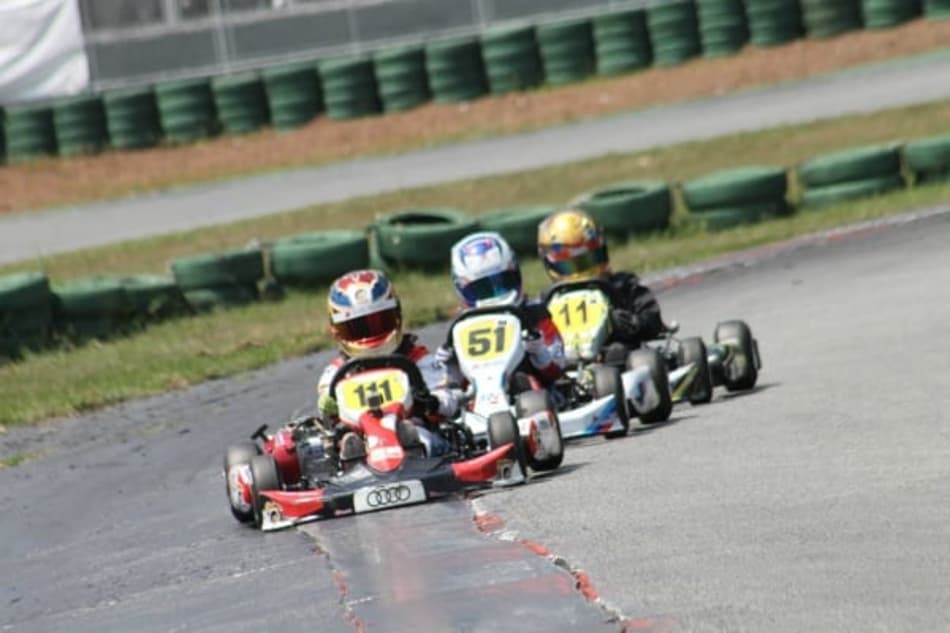 Augustus Toniolo conquista mais um pódio no Paulista Light de Kart