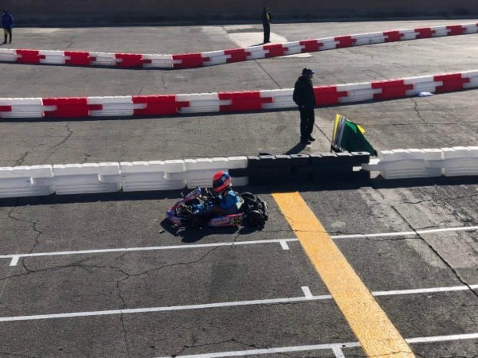Revelação brasileira no kart, Enzo Vidmontiene estreia em Las Vegas na Rok Cup