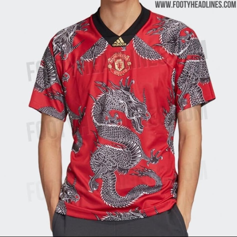 Gigantes europeus vestidos pela Adidas terão camisas para o Ano Novo Chinês