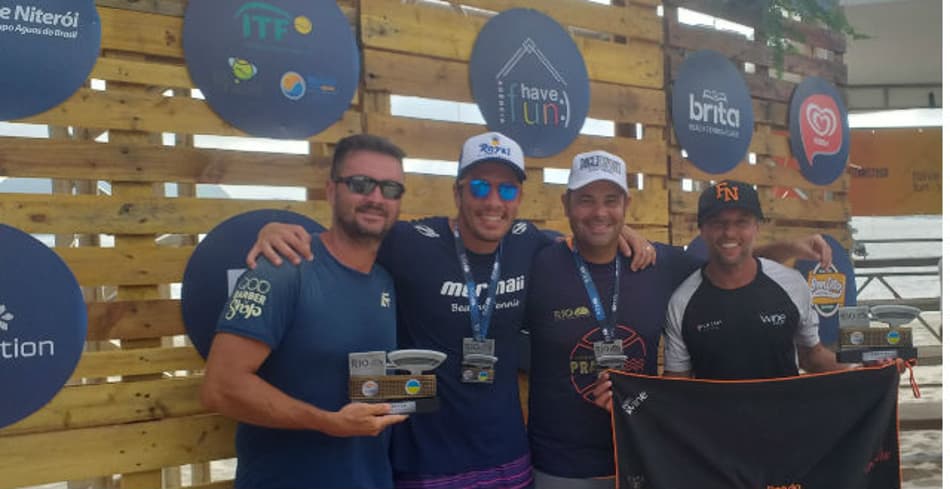 Primeiros campeões definidos no Rio Beach Tennis Tour
