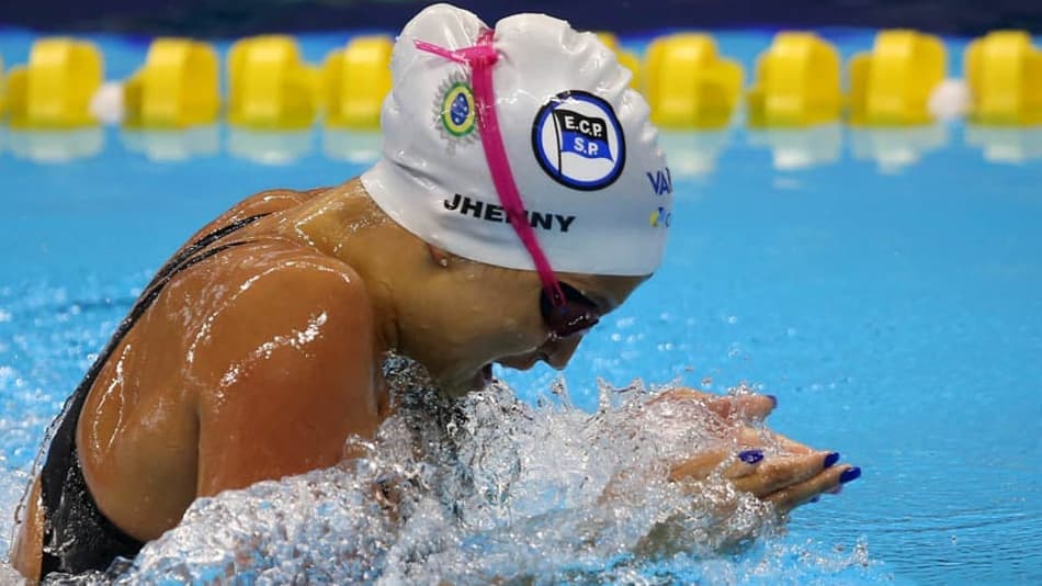 Jhennifer é ouro nos 50m peito na etapa da Rússia da Copa do Mundo