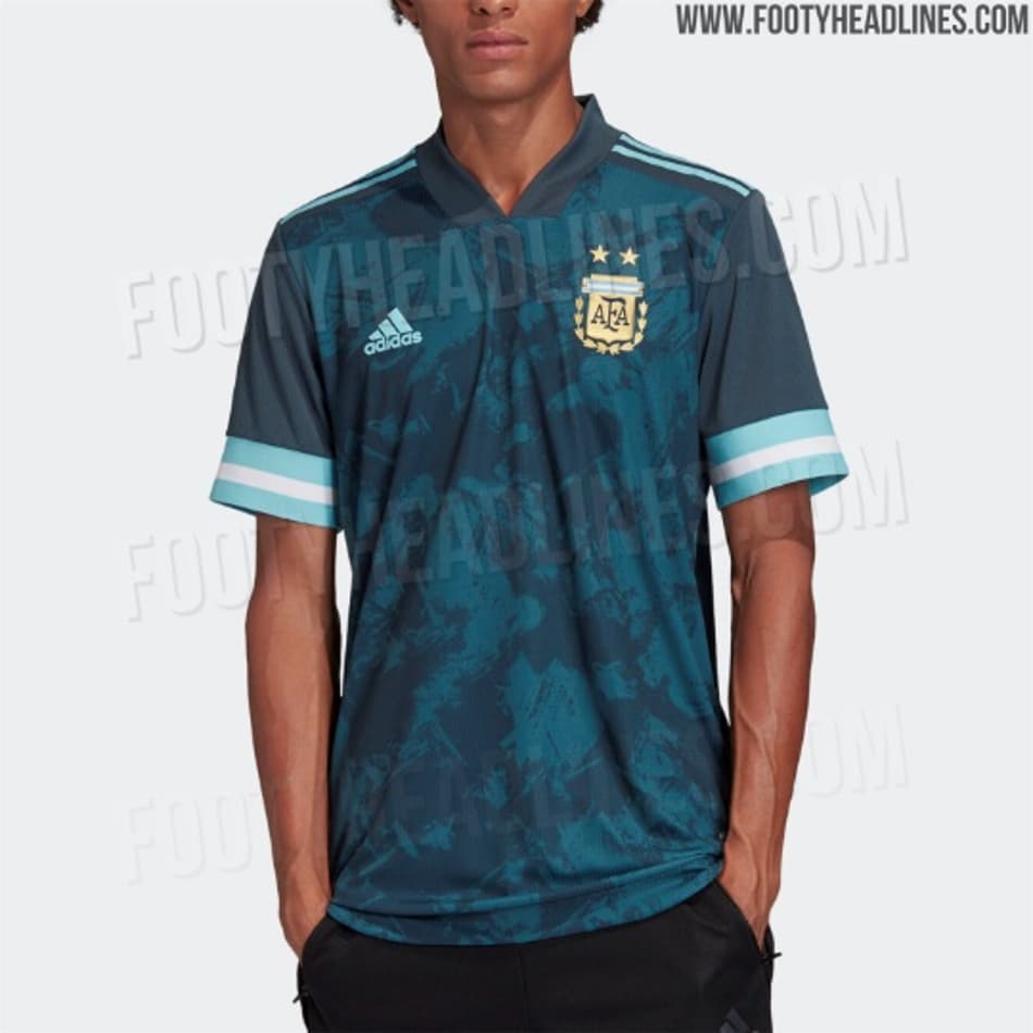 Nova camisa reserva da Argentina é revelada na internet; confira imagens