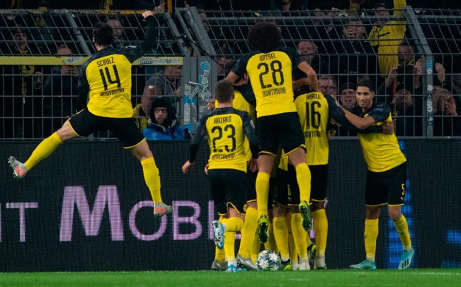 Em jogo eletrizante, Dortmund vence Inter de virada pela Champions