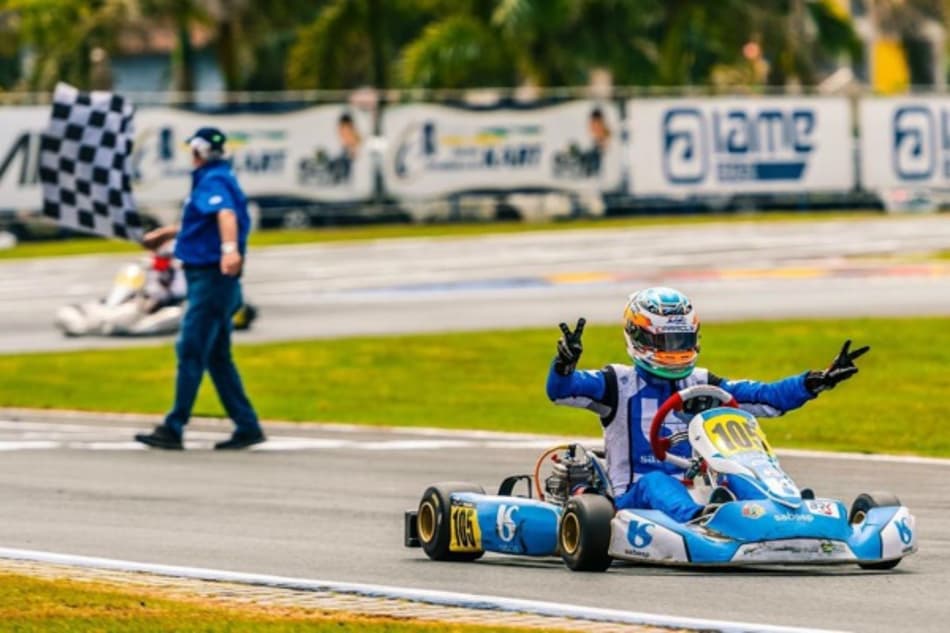 Na disputa pelo título, Ricardo Gracia busca vitória na penúltima etapa do Paulista Light de Kart