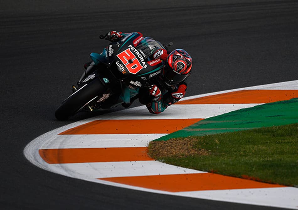 Fabio Quartararo domina a sexta-feira de atividades da MotoGP em Valência