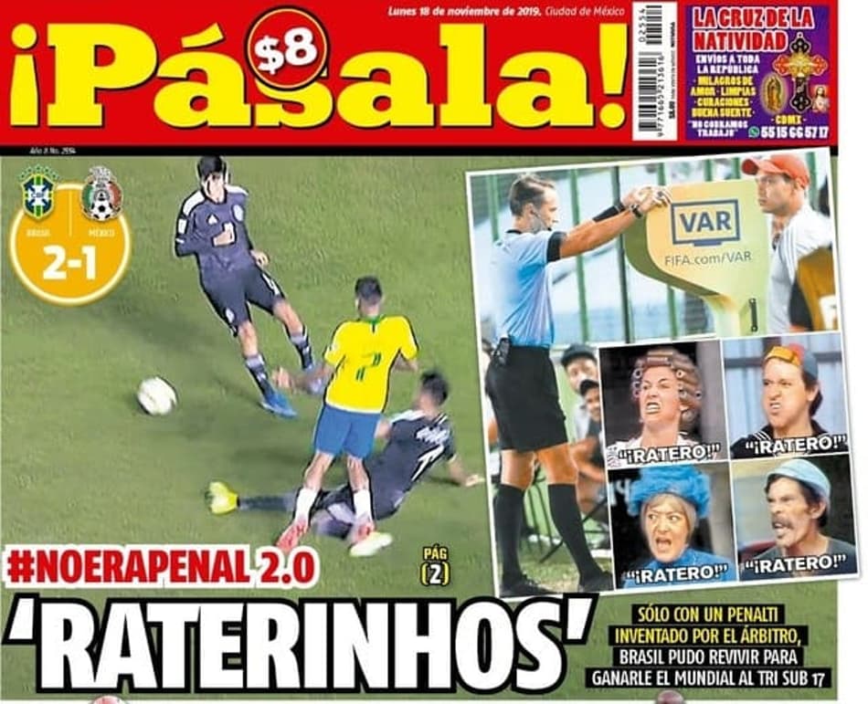 Mídia do México ataca arbitragem na final do Mundial Sub-17