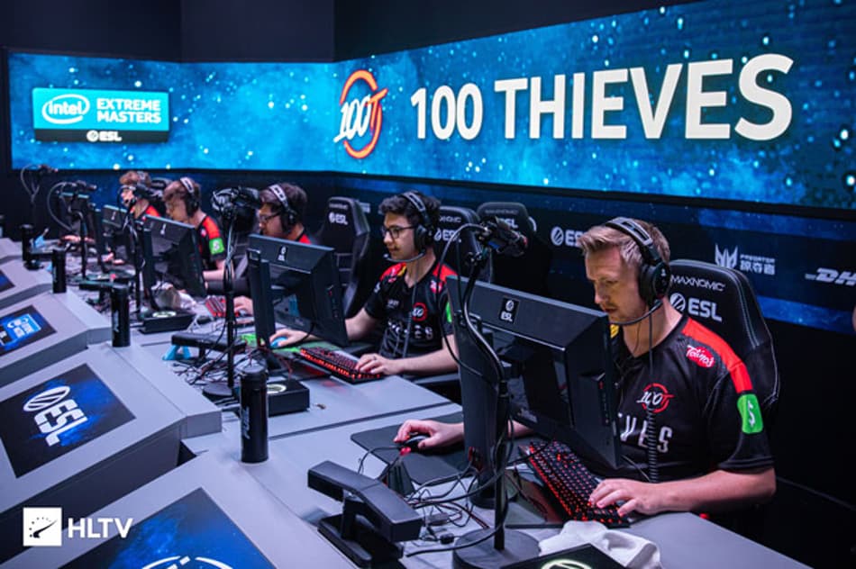 CS:GO: 100Thieves vence rodada em 16 segundos na Pro League
