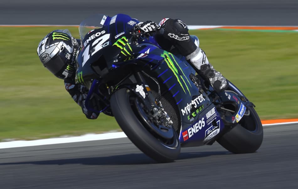 MOTOGP: novo 1-2-3 da Yamaha com Vinales no último dia de testes em Valência