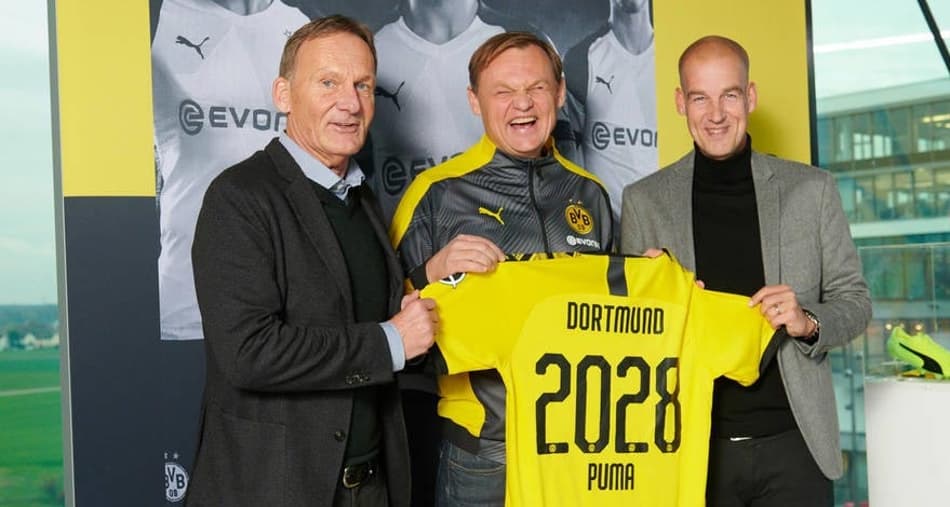 Borussia Dortmund fecha renovação de mais de R$ 1 bilhão com a Puma