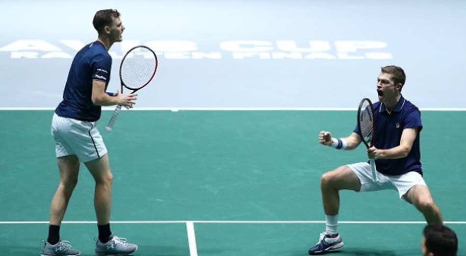 Jamie Murray carimba ida do Reino Unido às quartas da Davis em Madri