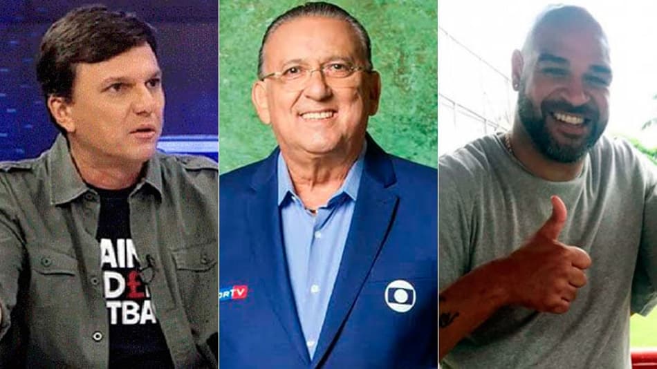 Galvão, Mauro, Adriano, Flamengo… Veja o resumo da semana do Fora de Campo