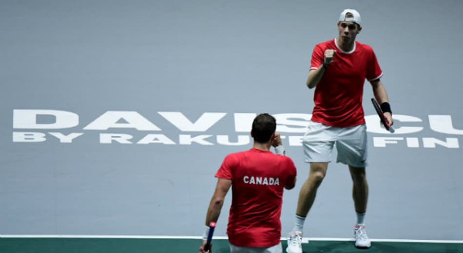 Shapovalov e Pospisil fazem história e Canadá está em sua 1ª Final da Davis