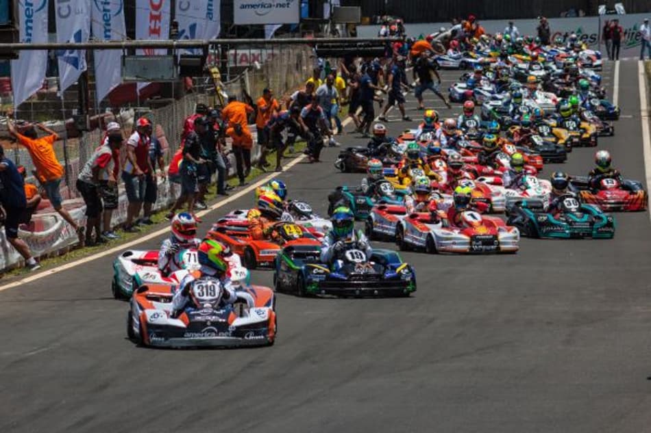 500 Milhas de Kart completa grid com 63 karts no Kartódromo Granja Viana em 2019