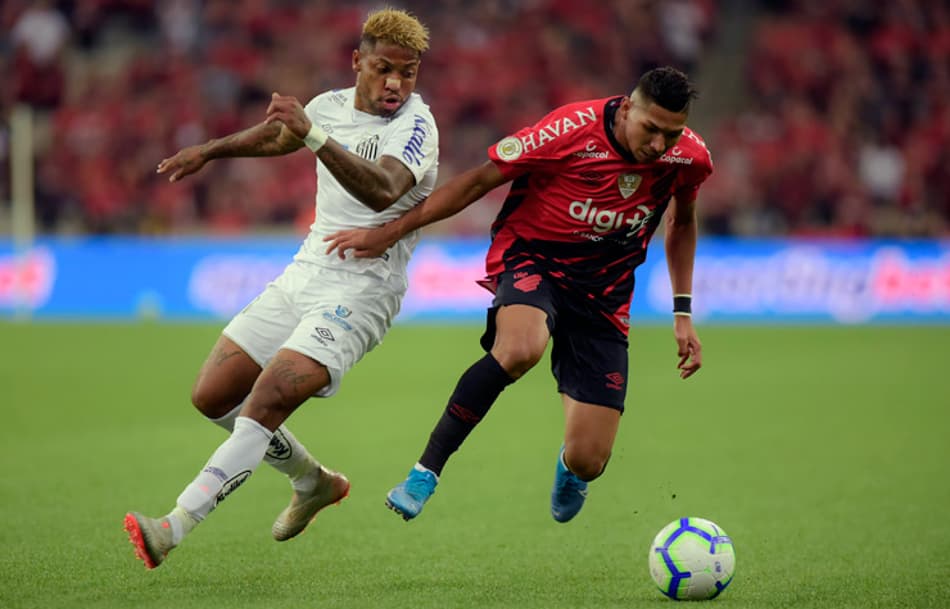 Athletico-PR x Santos - Disputa