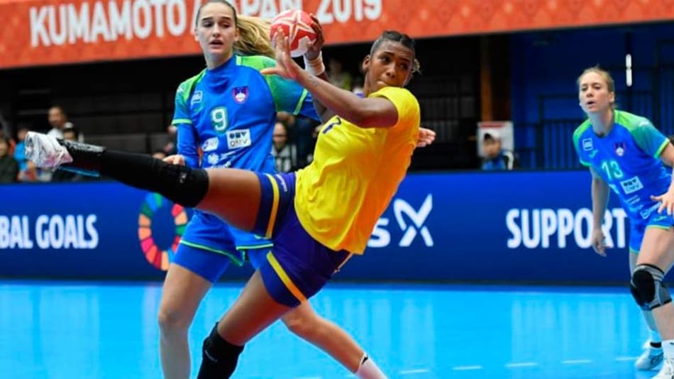 Handebol - Brasil x Eslovenia