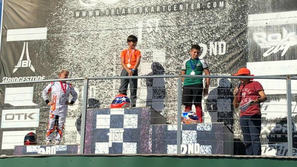 Kart: Enzo Vidmontiene encerra temporada da Orlando Cup com duas vitórias na Flórida