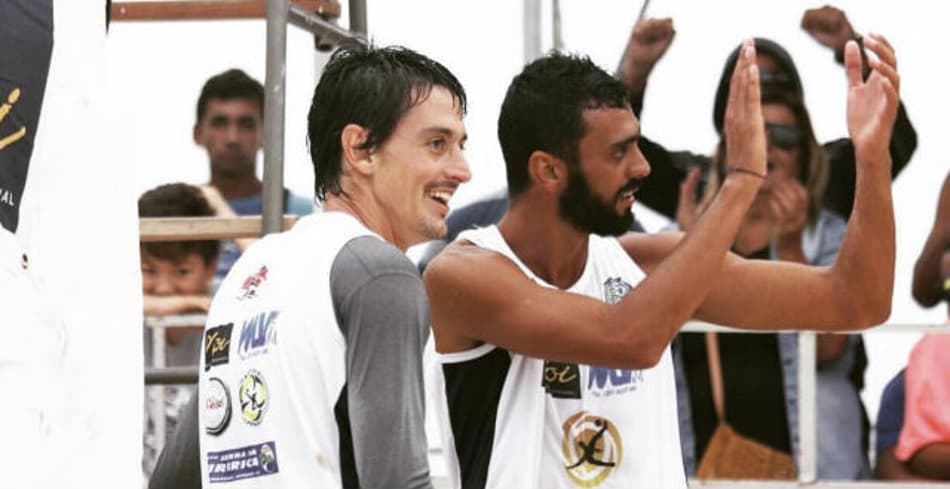 Ex-campeões mundiais estarão em ação no Play Robinhood de Futevôlei, em Ipanema