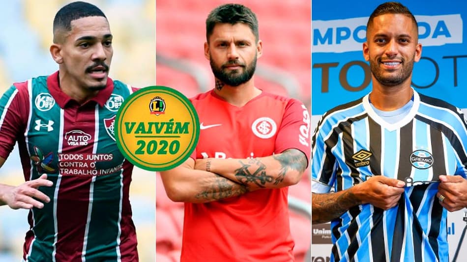 Gilberto fica perto de permanência do Flu, e Renato quer manter Rômulo no Grêmio. Veja as últimas do vaivém!