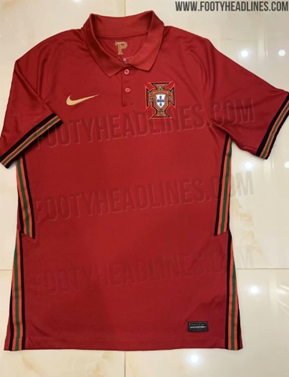 Camisa titular de Portugal para a disputa da Eurocopa 2020 tem fotos reveladas