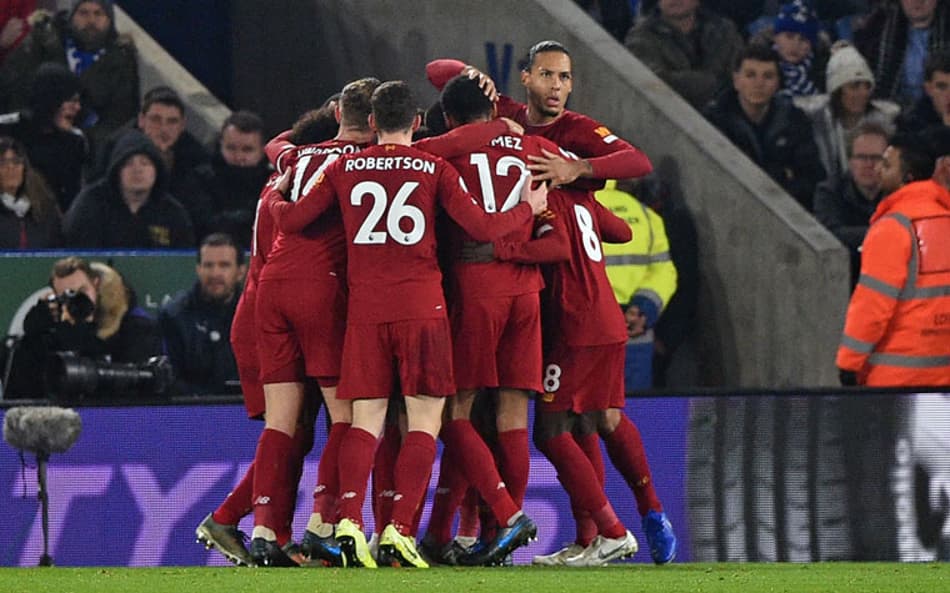 Imparável! Fora de casa, Liverpool goleia Leicester e dispara no Inglês