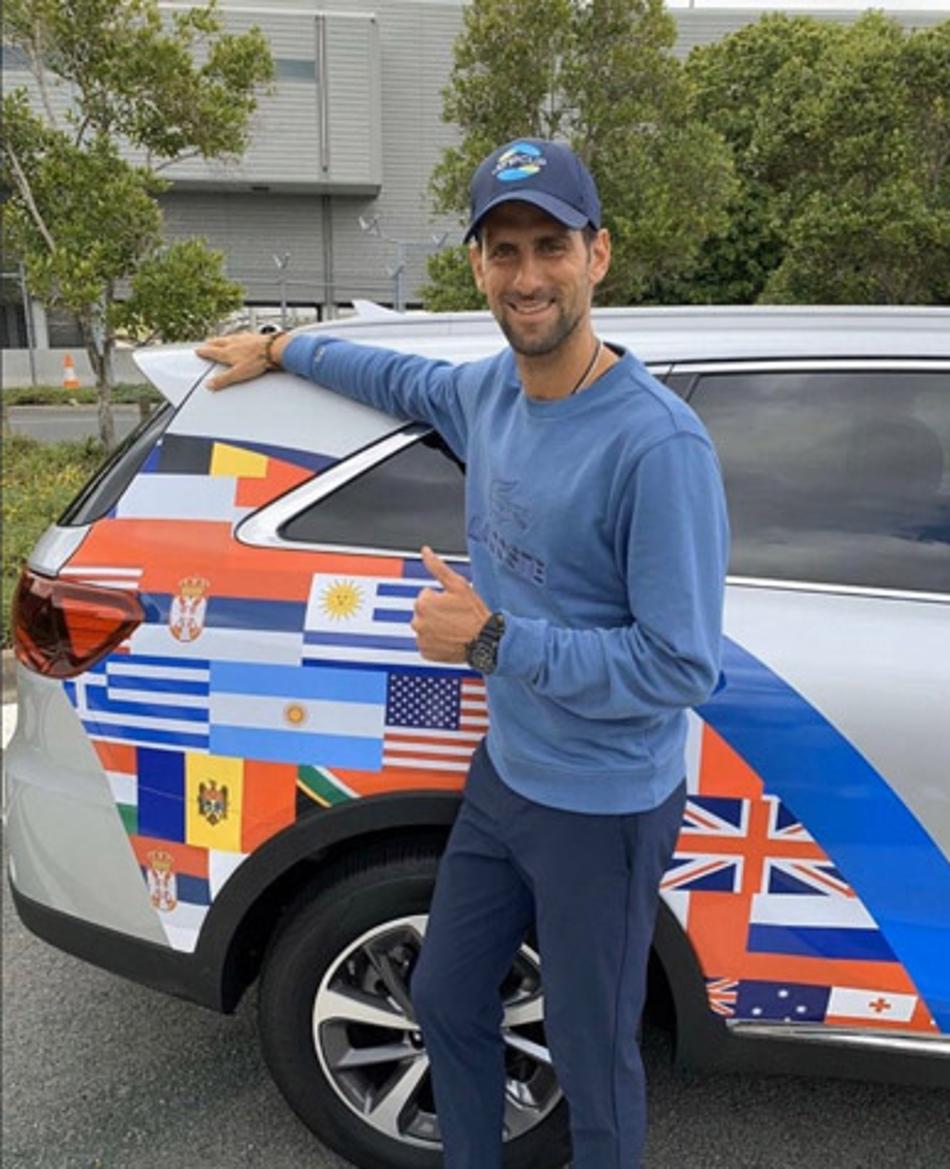 Nadal e Djokovic fazem primeiro treino para a ATP Cup