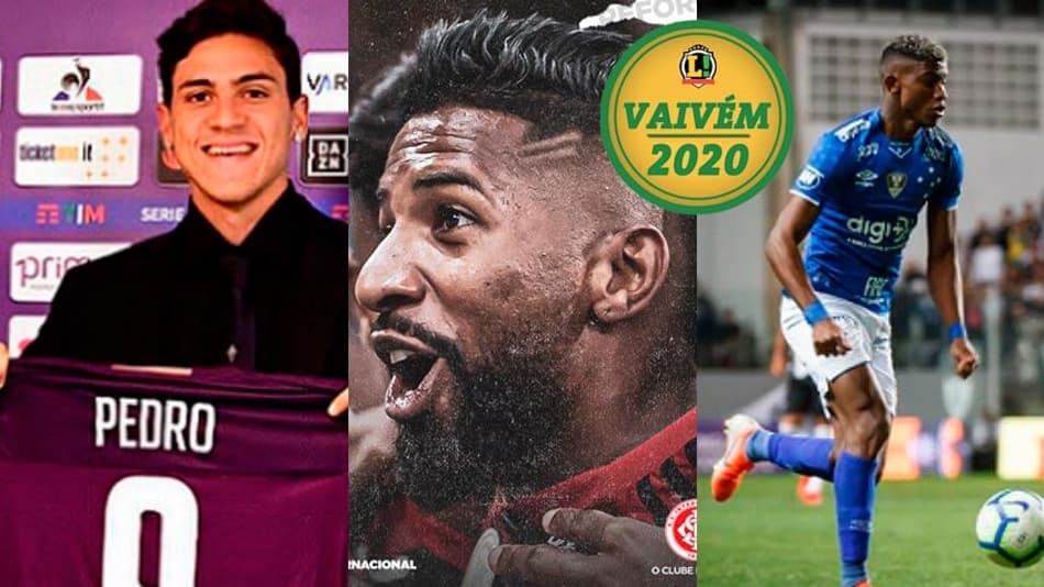 Pedro disputado por grandes, Inter anuncia dois reforços… Confira o vaivém desta segunda-feira